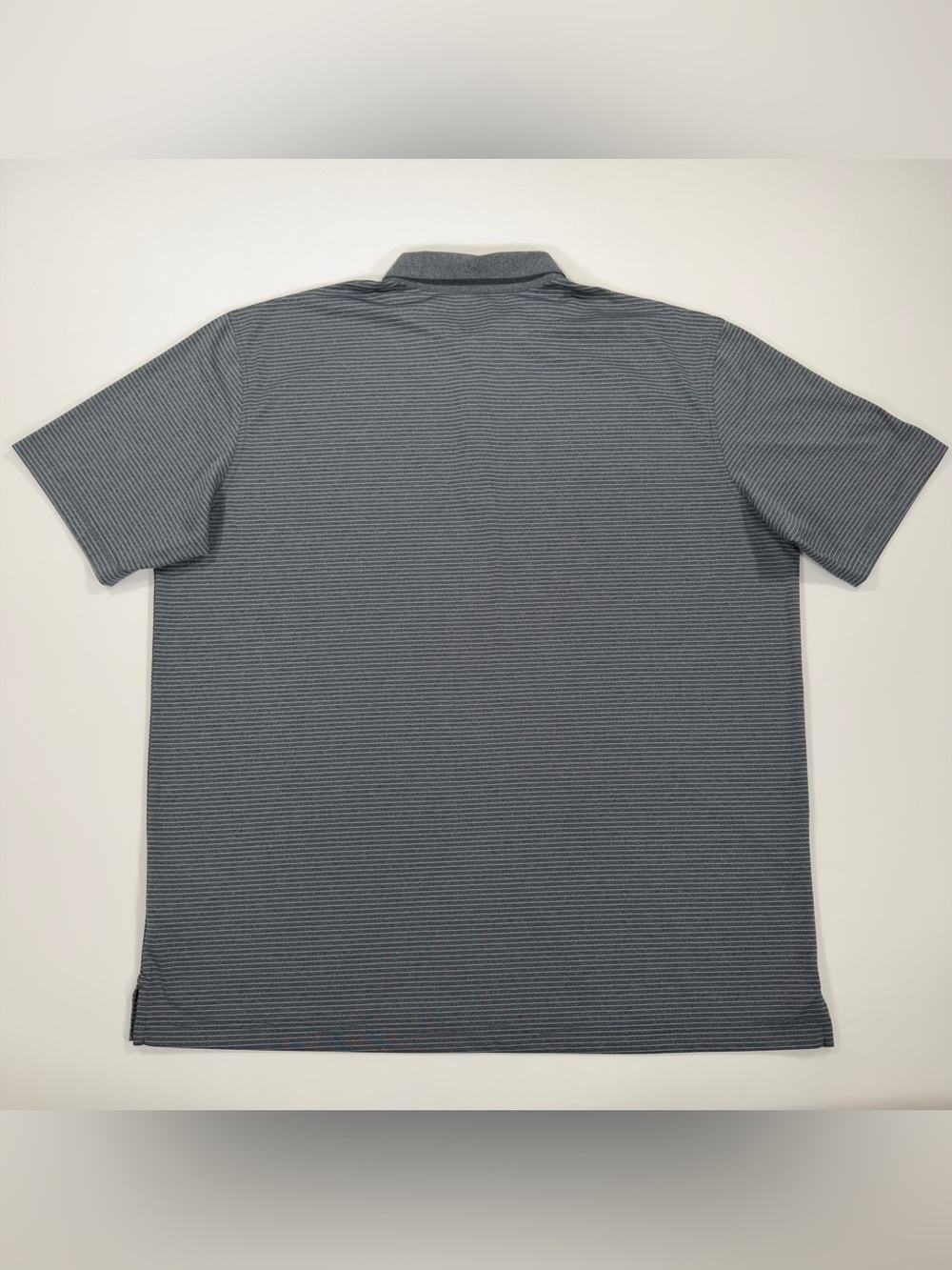 Callaway Opti-Dri Golf Polo Shirt Mens XXL Gray Micro Stripe Short Sleeve Tour - Picture 8 of 10